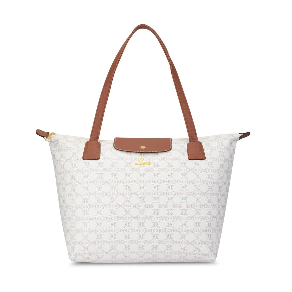Lavie Women's Mono Vincy Tote Handbag for Women | Tote Bag for Work | Ladies purse | Stylish Shoulder Bag | Gift for Women