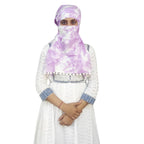 Switchon Innovative scarf cum Hijab with closer Hook and Loop Tape- Multi (Multicolor)