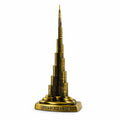 Burj Khalifa Miniature Showpiece, Premium Metallic Finish, 26 cm Architectural Model, Decorative Collectible for Home and Office