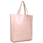 ZARK Chic Faux Leather Handbag One Size Stylish Versatile Accessory|Pink