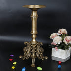 ARTVARKO Brass Designer Candle Holder For Table Centerpiece Living Room Tibetan Nepali Dragon Tealight Holder Stand 13 Inch.,Gold