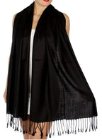 MANTELUA - Solid Plain Cotton Scarf, scarves, stole & Shawl for Womens and girls