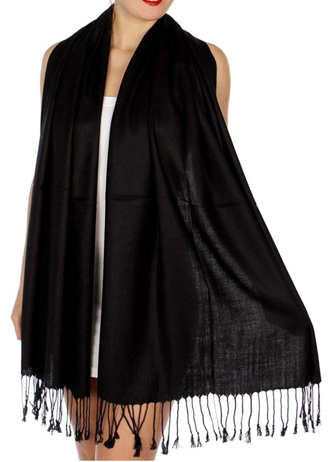 MANTELUA - Solid Plain Cotton Scarf, scarves, stole & Shawl for Womens and girls