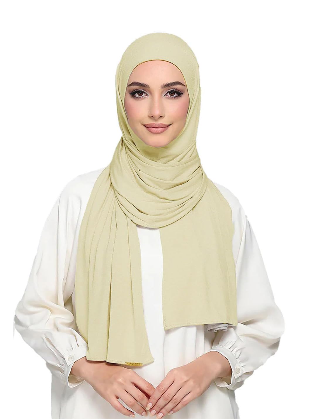 ICW Women's UV Protection Light Weight Jersey Cotton Summer Scarf Stoles Shawl head scarves for girls Dn002 (COLOUR19)