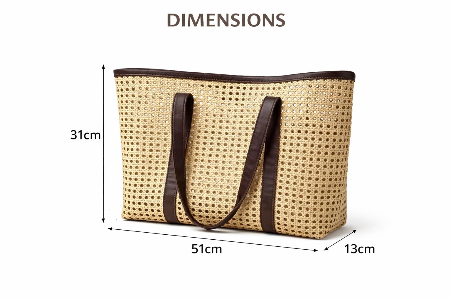 ENSAC Printed Tote Bag for Women | Premium Ladies Shoulder Stylish Handbag with Zip Closure | Shoulder Bag for Office, College, Travel & Daily Use