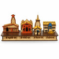 Char Dham Temple Model Yamunotri,Gangotri,Kedarnath,Badrinath 8 INCH