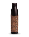 viDixn 100% Pure Copper Water Bottle 950ml – Ayurvedic Leak-Proof Copper Bottle for Drinking Water – Handcrafted Mandala Design – BPA-Free & Eco-Friendly – Improves Immunity & Digestion (Browni_Camel)