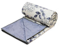 COZY FURNISH Super Soft Double Bed Dohar 84x96 Inches, Brushed Microfiber Cotton AC Blanket, Lightweight Flannel Throw, Lahariya Fabric Edging, Summer & AC use Mild Winter, Machine Washable Kafalo