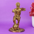 SVARUP Brass Hanuman Ji Murti Lord Balaji Bajrangbali Bahubali Sankat Mochan Bhagwan Idol Height 7Inch