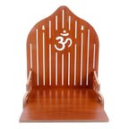VJ Sons Wooden Temple Plywood Mandir Singhasan,Baal Gopal,Pooja Room Home Decore Office Or Home Temple (Red)