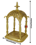 B.B.S BRASS BRAND STATUES Temple Brass Pooja Mandir, Brass Mandir Pooja Temple, Religious Office Showpieces, Home Living Decoration