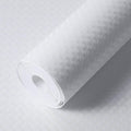 ElastPro EVA Food Grade Washable Anti Slip Mat/Sheet for Fridge, Shelf Liner, Table, Kitchen Drawer mat (White Crossed Stripe, 5 Meter) Kafalo