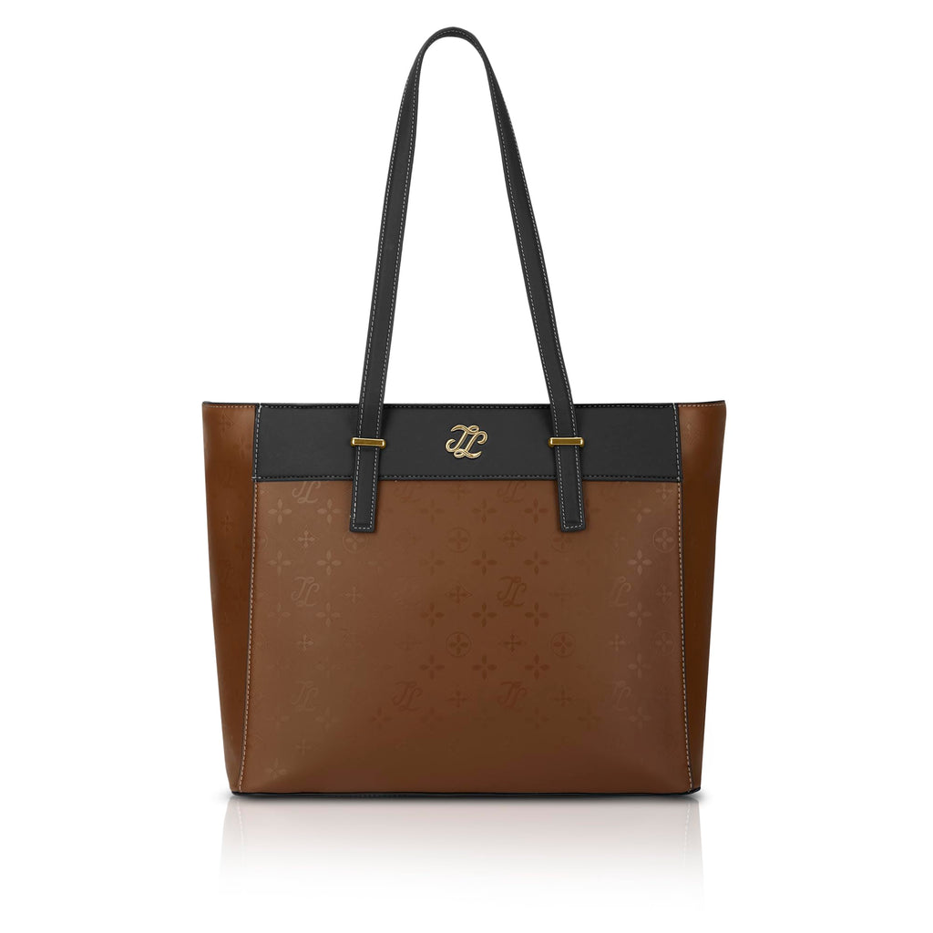 Lavie Signature Women's Maryland Colourblock Tote Laptop Bag | Tote Laptop Bag for Work | Ladies Purse | Stylish Shoulder Bag | Gift for Women