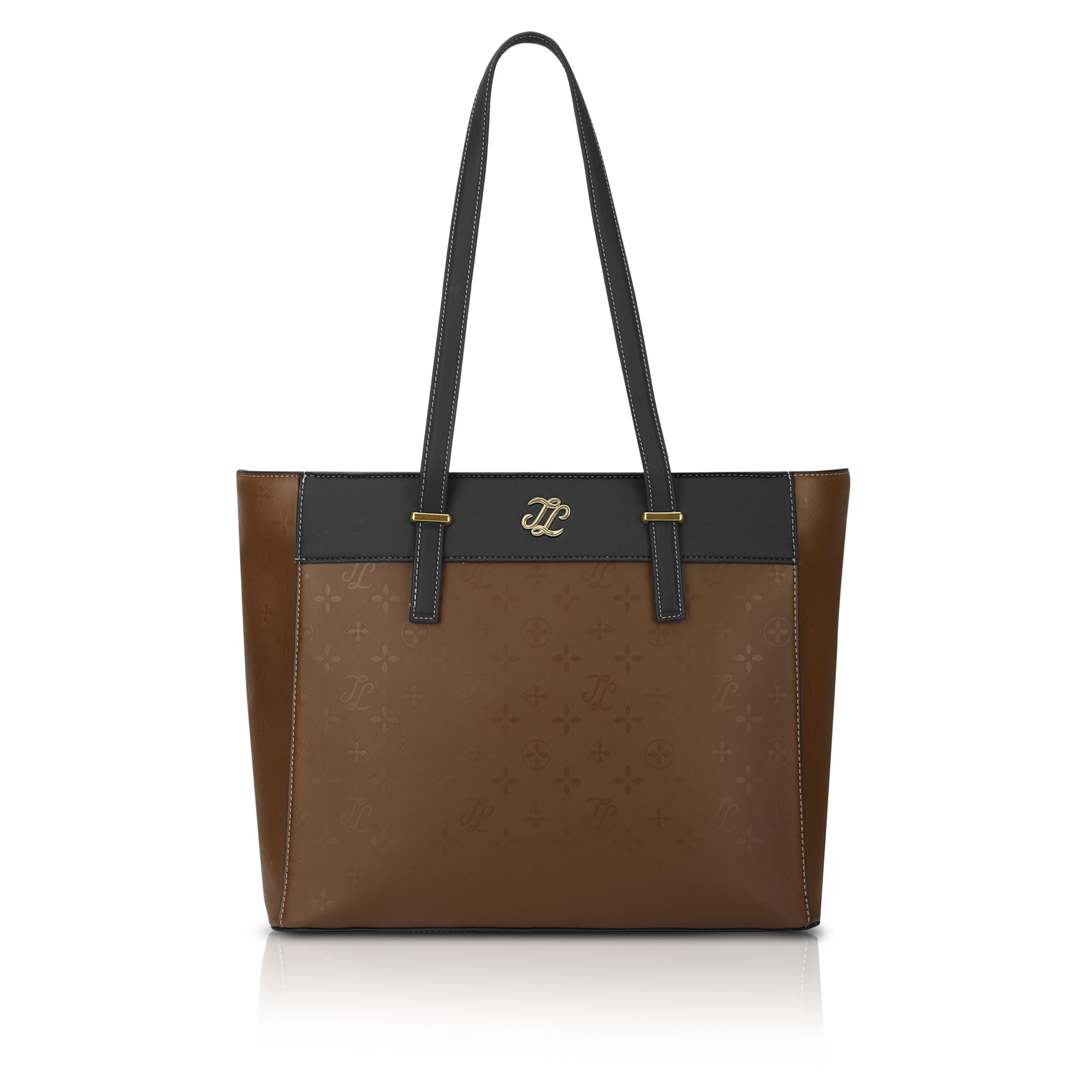 Lavie Signature Women's Maryland Colourblock Tote Laptop Bag | Tote Laptop Bag for Work | Ladies Purse | Stylish Shoulder Bag | Gift for Women