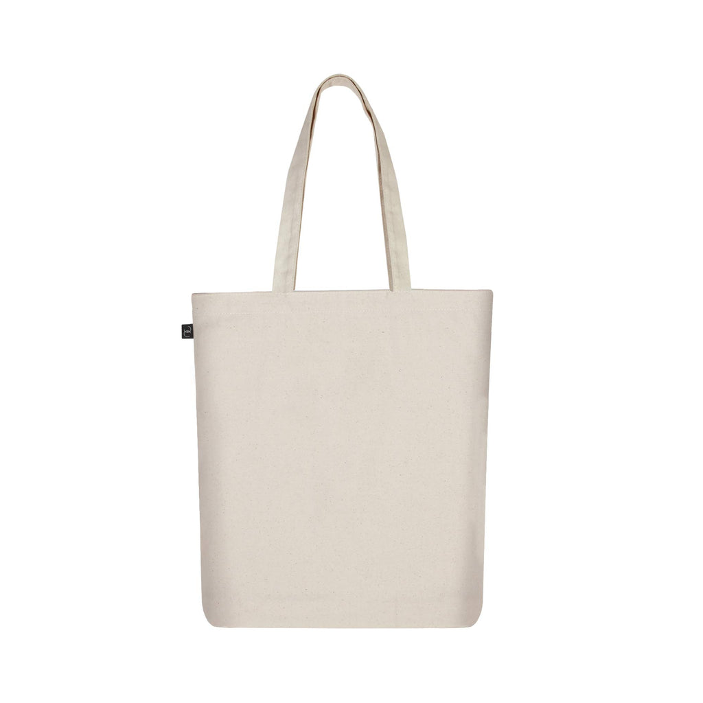 Eco Right Canvas Tote Bags for Women with Zip, College Bag for Girls, 100% Organic Cotton Tote Bag for Shopping, Travel & beach bags for women (Pack of 2)