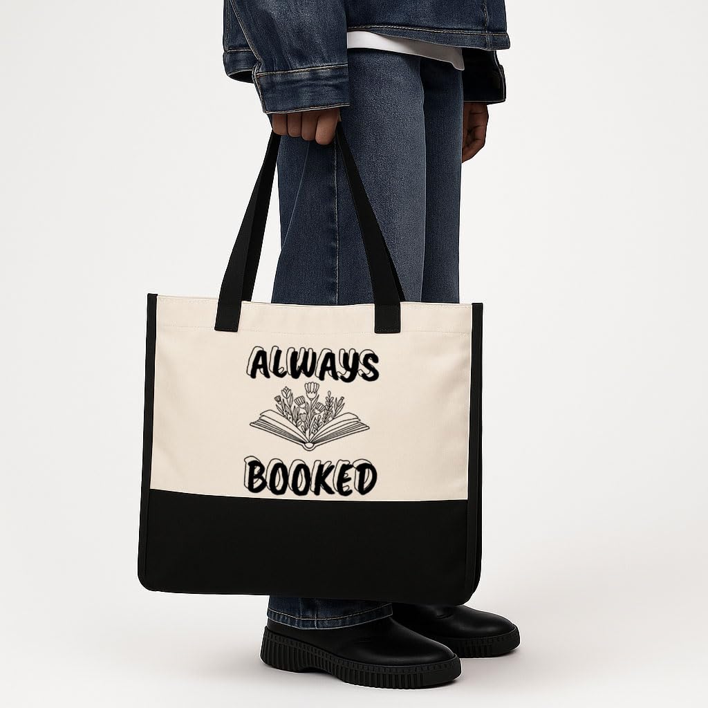 TrendoPrint Eco-Friendly Jute Tote Bag for Women | Reusable Shopping Bag with Sturdy Handles | Large Capacity Multipurpose Handbag for Grocery, Office, Travel & Daily Use (JB8)