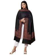 Pashmoda Women Chaman Woven Design Jamawar Shawl (Size 101X203 CM)