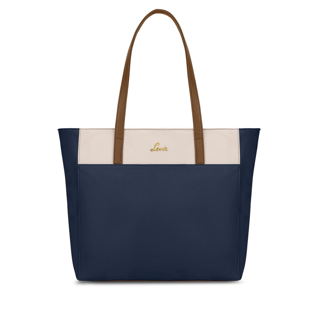Lavie Women's Eliana Colourblock Tote Bag for Women | Tote Handbag for Work | Ladies purse | Stylish Shoulder Bag | Gift for Women