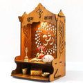 Sehaz Artworks OM Puja Mandir for Home Big Size | Pooja Mandir - 42 x 23 CM