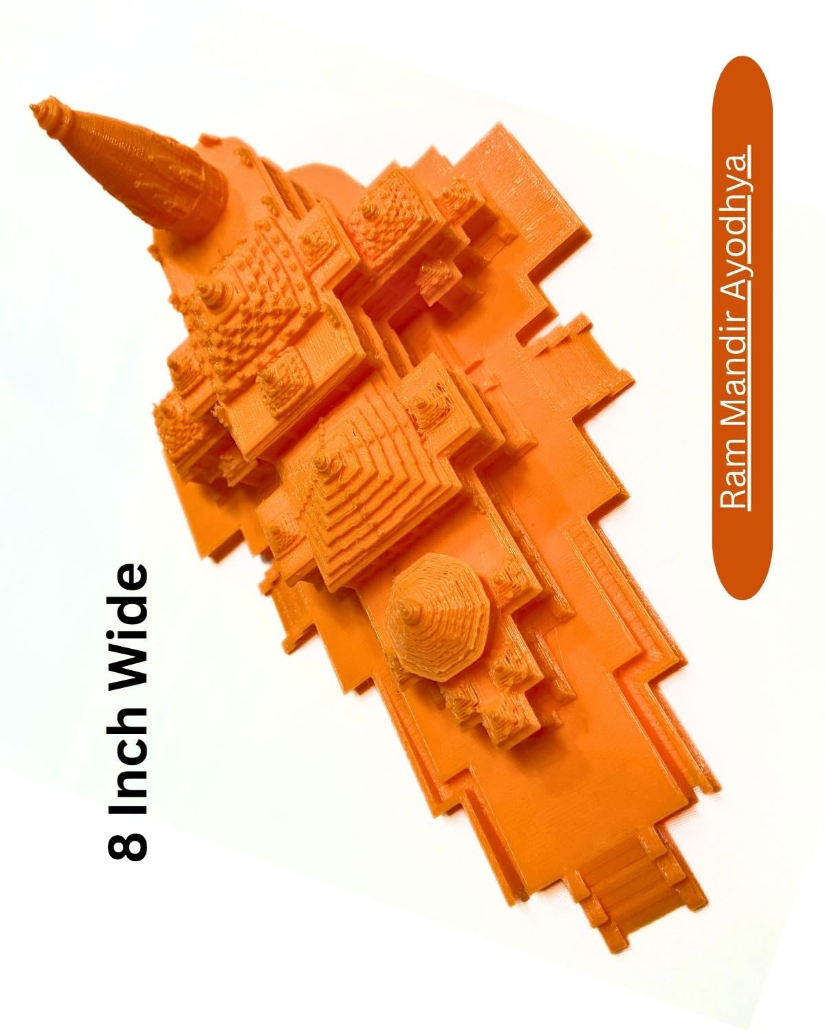 SNOOGG Shree Ram Mandir Temple is a Wonderful Replica of The Ram Mandir of Ayodhya It is Perfectly Designed to Bring The Essence of Divine into Your Home