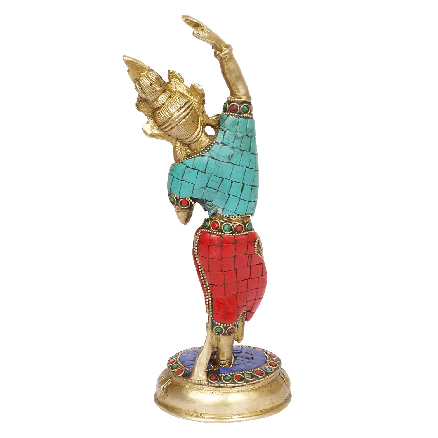 ARTVARKO Tibetan Buddhist Maya Devi Mother of Shakyamuni Buddha Brass Statue Showpiece for Home Décor Gift Vastu Fengshui 8.5 Inch