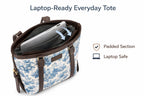 FUOCO Stylish Handbags & Tote Bags for Women – Large Capacity Shoulder & Crossbody Side Bag with Adjustable Strap & Zipper Closure for Office, Work, College & Travel