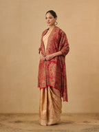 Pashmoda Women Darbari Kaani Wool Blend Kashmiri Shawl (Size: 40x80in, 101x203cm) RSS41