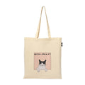 VVWV Watcha Lookin At? Cute Printed Reusable Tote Bags | 100% Organic Cotton Shopping/Grocery Bag | Multi-Purpose Bag | Sturdy Canvas Bag with 15kgs Capacity | Single Pack (13 x 15.7 Inch)
