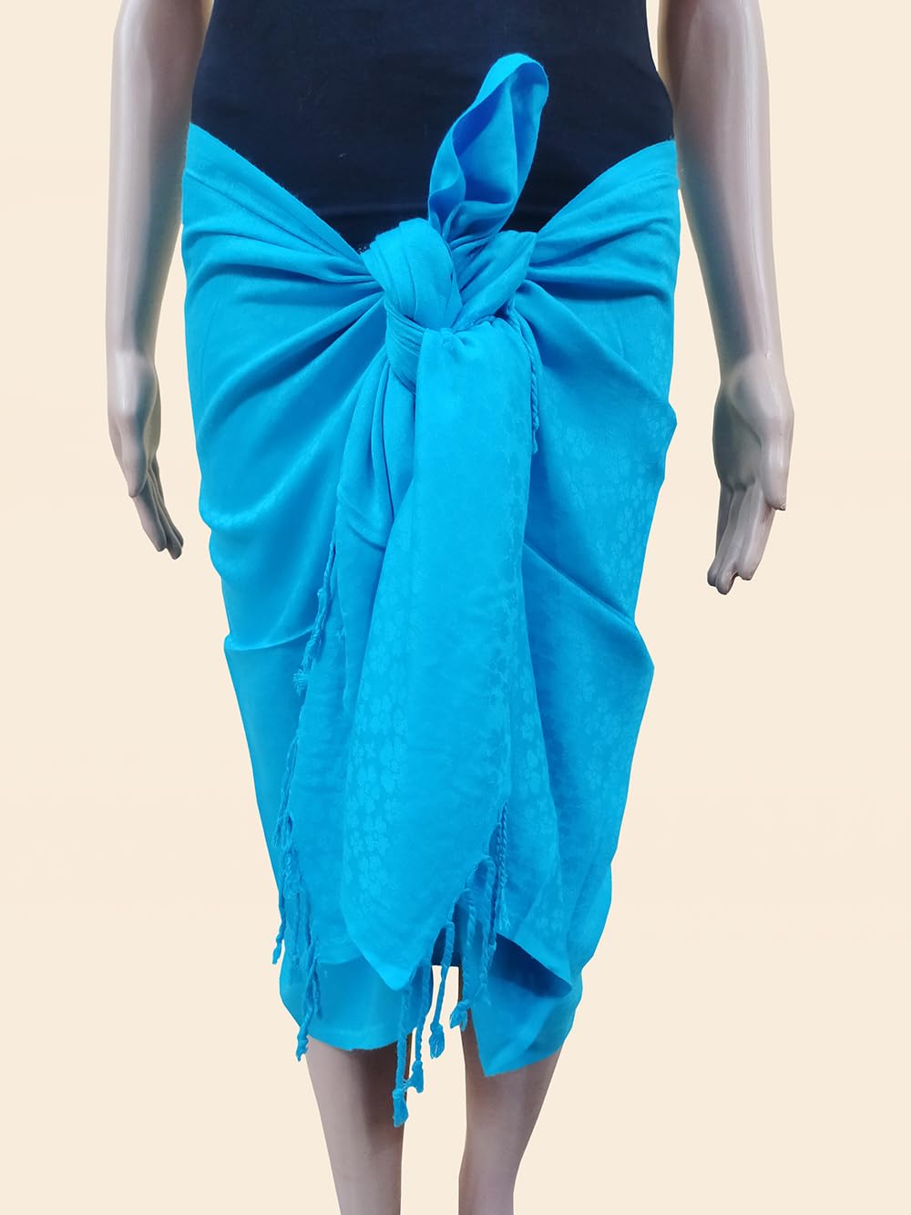 Rastogi Handicraft Large Pashmina Shawls & Wraps for Women Extra Soft Cashmere Feel Throw Womens Size 83 X 30 Inches, Turquoise Shawl, 83 X 30