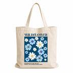 PeaceOut Cotton Canvas Tote bag for Women – Reusable Aesthetic Printed Shoulder Carry, Eco-Friendly for Work, Travel, Grocery, Beach & Everyday Use