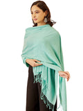 Pashmoda Women Rahmat Fine Wool Melange Stole (Size 28x80 Inches)