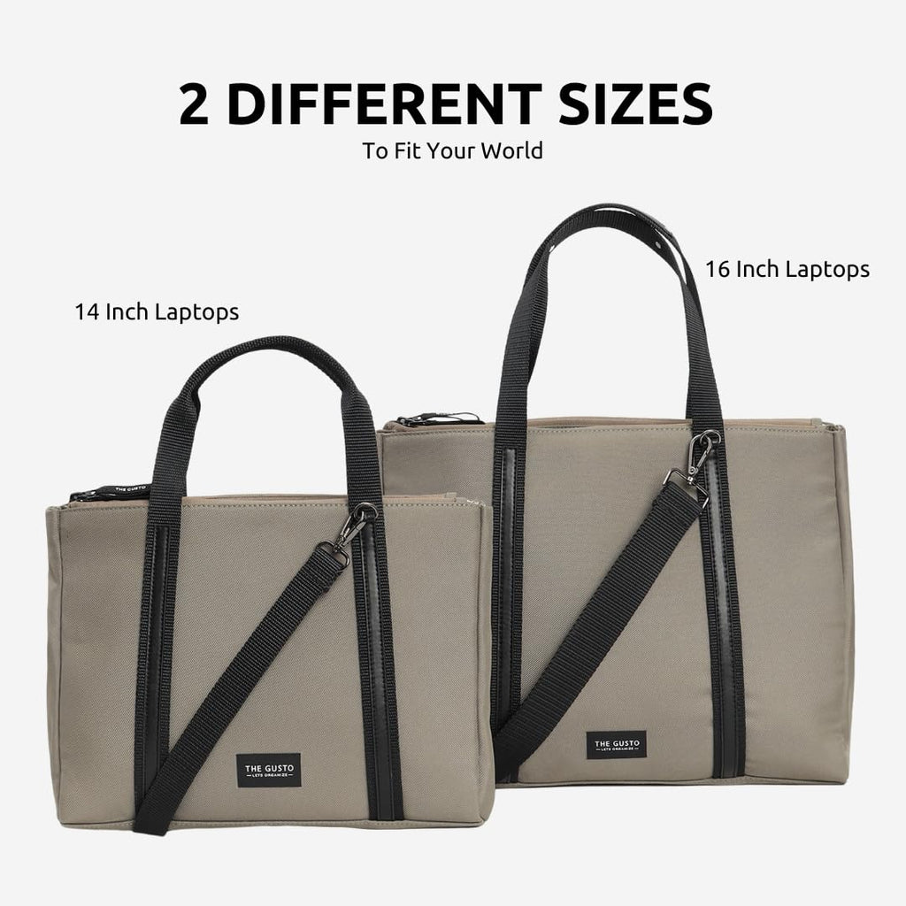 The Gusto Unisex Tote Bag (14, Dusk Green)