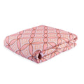 Wakefit Dohar Double Bed | 100% Cotton Blanket for Double Size Bed, Quilt | 110 GSM | Reverisible AC Blanket | 90x82 Inches - Mika Orange Kafalo