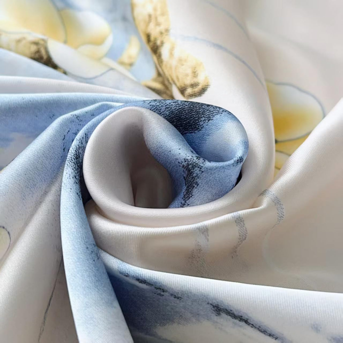 CrossKulture Satin Silk like Scarf for Women | Stylish, Soft, & Lightweight | Satin Feel Neck, Hair and Head Scarf for Women | Long Silken Stole (Colour48)