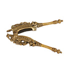 ARTVARKO Brass Peacock Ethnic Designs Nut Supari Betel Cutter/Sudi/Sarota Cracker Akhrot/Walnut Sudi & Adkitta Good Grip 8 Inch