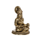 SVARUP Fine Brass Maa Annapurna Murti Devi Annapoorna Idol MATA Annapurneshwari Annada for Temple Home Office Decor Gift 3 Inch