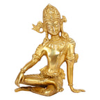 ARTVARKO Brass Murti of Lord Indra Dev Mahavastu Rain God | Inder Dev | Vastu Remedy | FengShui | Height 9.5 inches