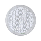 TREE MAISON CORONATING HOMES Selenite Crystal Charging Plate | 3 Inch Approx | Selenite Plate to Charge Reiki Crystal | Pack of 1