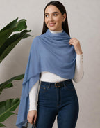 Ravaiyaa Women Solid Chiffon Scarves With Lace Border | Women Lightweight Breathable Solid Color Soft Chiffon Long Fashion Scarves Sun-proof Shawls Wrap (Light Grey)