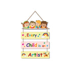 Artvibes Positive Quote Designer Wall Hanging Wooden Art | Quotes Decor Item | Wall Poster | Office Decor | Inspirational Quotes Wall Art | Mdf Wall Decoration | Unique Gift Items (WH_6903N)