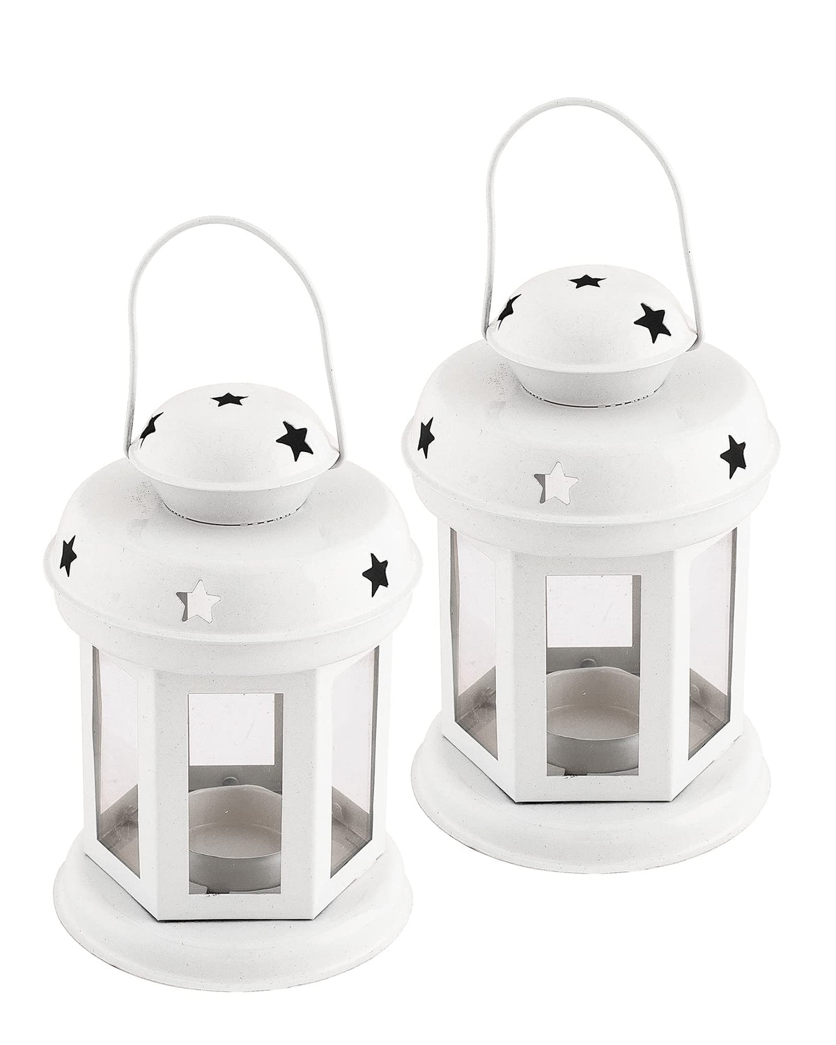 Homesake® Candle Holder Metal Scented, Fragrance Candles | Tea Light Stand for Living Room, Balcony, Bedroom - Home Decor Items - Pack of 2