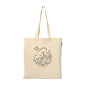 VVWV Summer Wave Mountain Printable Printed Reusable Tote Bags | 100% Organic Cotton Shopping/Grocery Bag | Multi-Purpose Bag | Sturdy Canvas Bag with 15kgs Capacity (13 x 15.7 Inch)