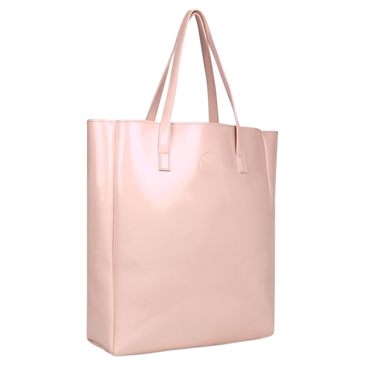 ZARK Chic Faux Leather Handbag One Size Stylish Versatile Accessory|Pink