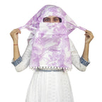 Switchon Innovative scarf cum Hijab with closer Hook and Loop Tape- Multi (Multicolor)
