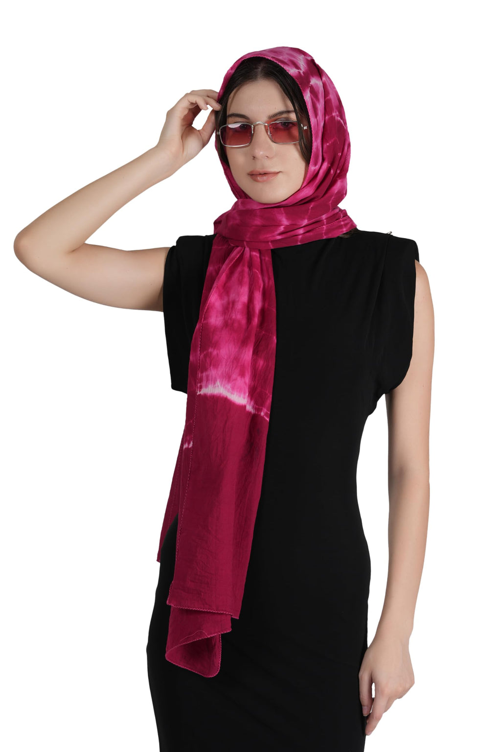 STYLE SHOES Women's Cotton Stole Tye&Dye Dupatta(ST-0028)