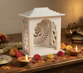 BYSUN Premium Acrylic Temple for Pooja Room, Car Dashboard, Study Table Acrylic Home Temple