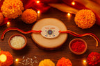 Raavi colors Soft Rakhi for Baby – Baby Boy's First Rakhi Keepsake