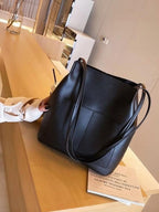 HaveGlam Stylish Women’s PU Tote Bag Large Shoulder Handbag Office Purse
