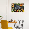 VIBECRAFTS 2 Pieces Kitchen Canvas Wall Painting Fitted With Wooden Frame For Home | Office | Living Room | Gifts(PTVC2Pcs1_17512)