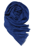 IBA ISBA COLLECTIONS Women's Crinkle Cotton Scarf, Stoles, Hijab (80 x 190 Cms) (Combo3pcs)